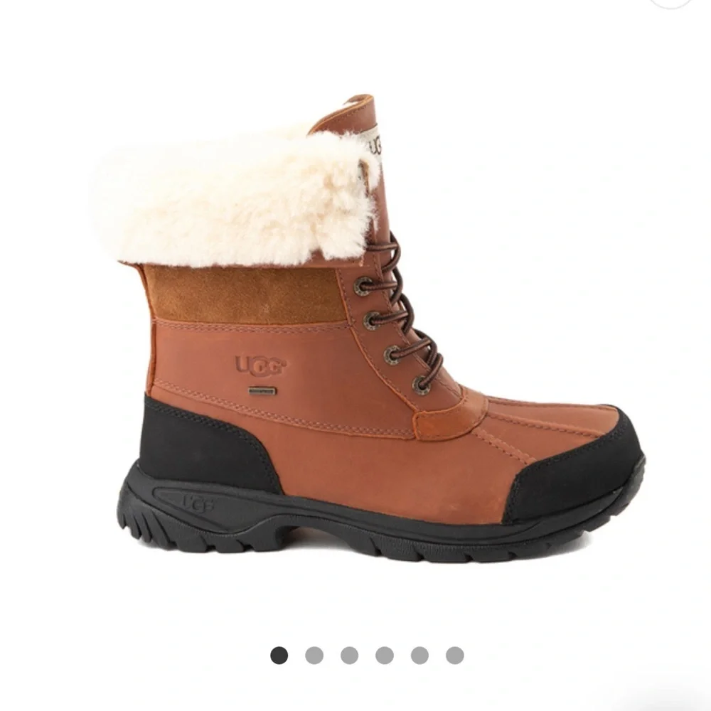 Mens UGG® Butte Boot - Tan/Brown/Black Size 9